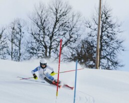 Tarnaby Alpint Racing Slalom Utforsakning Trasse Traning Pist 11