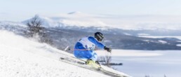 Tarnaby Alpint Racing Tavling Skidakning Slalom Storslalom Super G Trasse Traning Pist 11