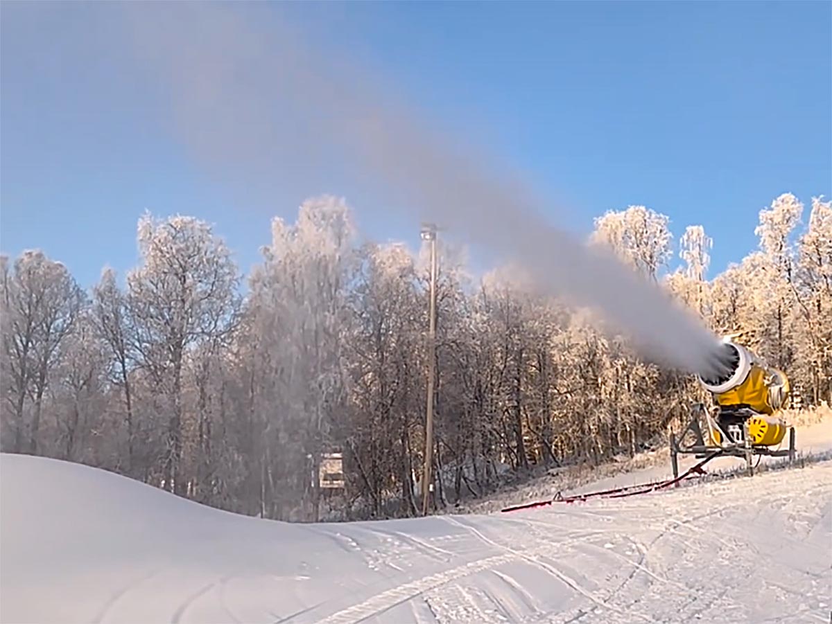 Säsongspremiär Tärnaby Utförsåkning Slalom Skidåkning Slalombacke Hemavan Tärnaby 2023 ver2