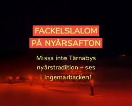 Nyårsafton Fackelslalom Skidåkning Tärnaby Alpint 3x2 ver1