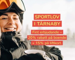 Sportlov Skidåkning Sportlovserbjudande Boende Mat Nöje Alpint original 2026 3x2 ver2