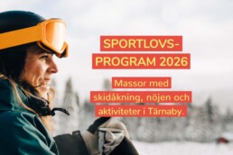 Sportlov Tärnaby Alpint Skidåkning Boende Mat Nöje Sportlovsmys original 2026 3x2 ver1