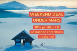 Weekend Paket Erbjudande Skidåkning Boende Mat Nöje Tärnaby Alpint 2026 3x2 ver1
