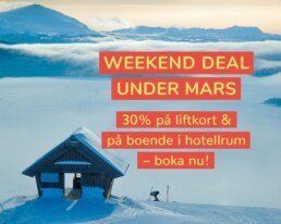 Weekend Paket Erbjudande Skidåkning Boende Mat Nöje Tärnaby Alpint 2026 3x2 ver1