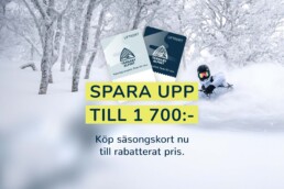 Liftkort Säsongskort Tärnaby Alpint 2026 3x2 ver2